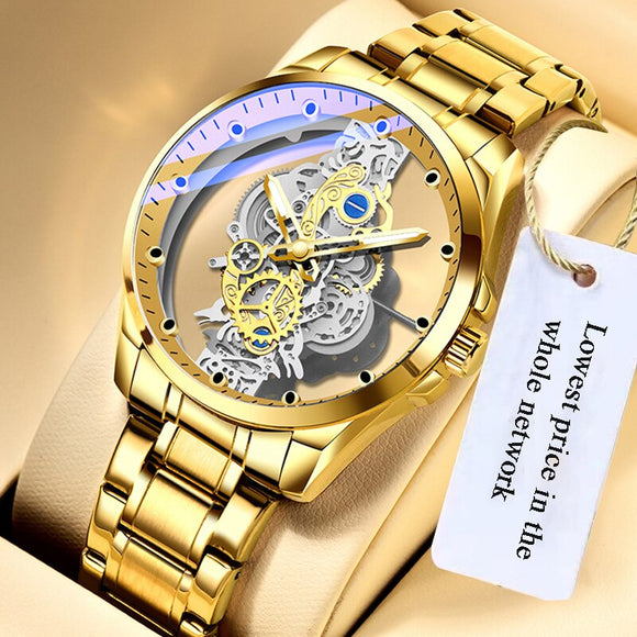 Men Skeleton Fashion Automatic Watch
