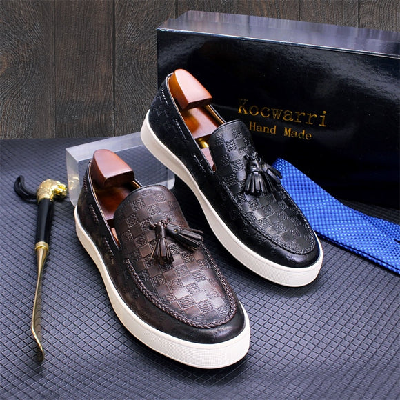 Men Leather Casual Comfortable Shoes