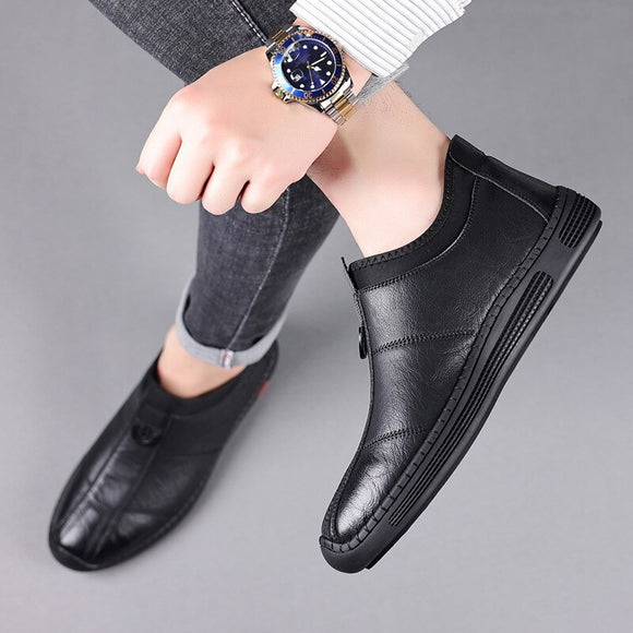 Men Slip-on Casual Leather Shoes
