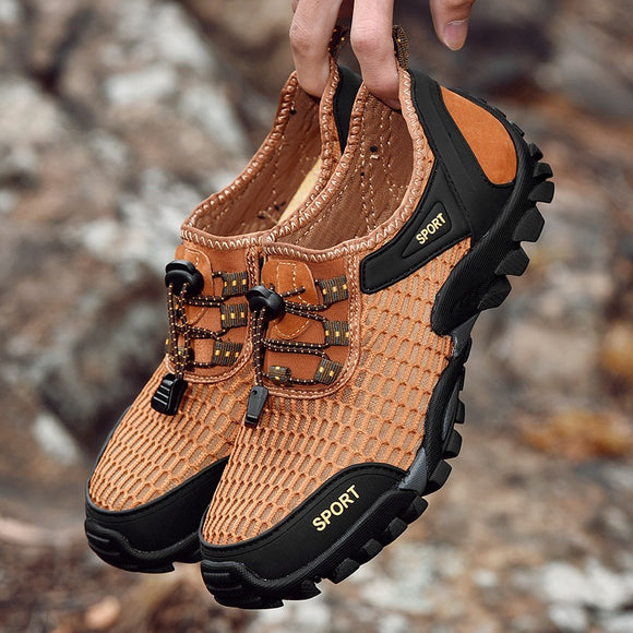 Men Outdoor Breathable Mountain Shoes